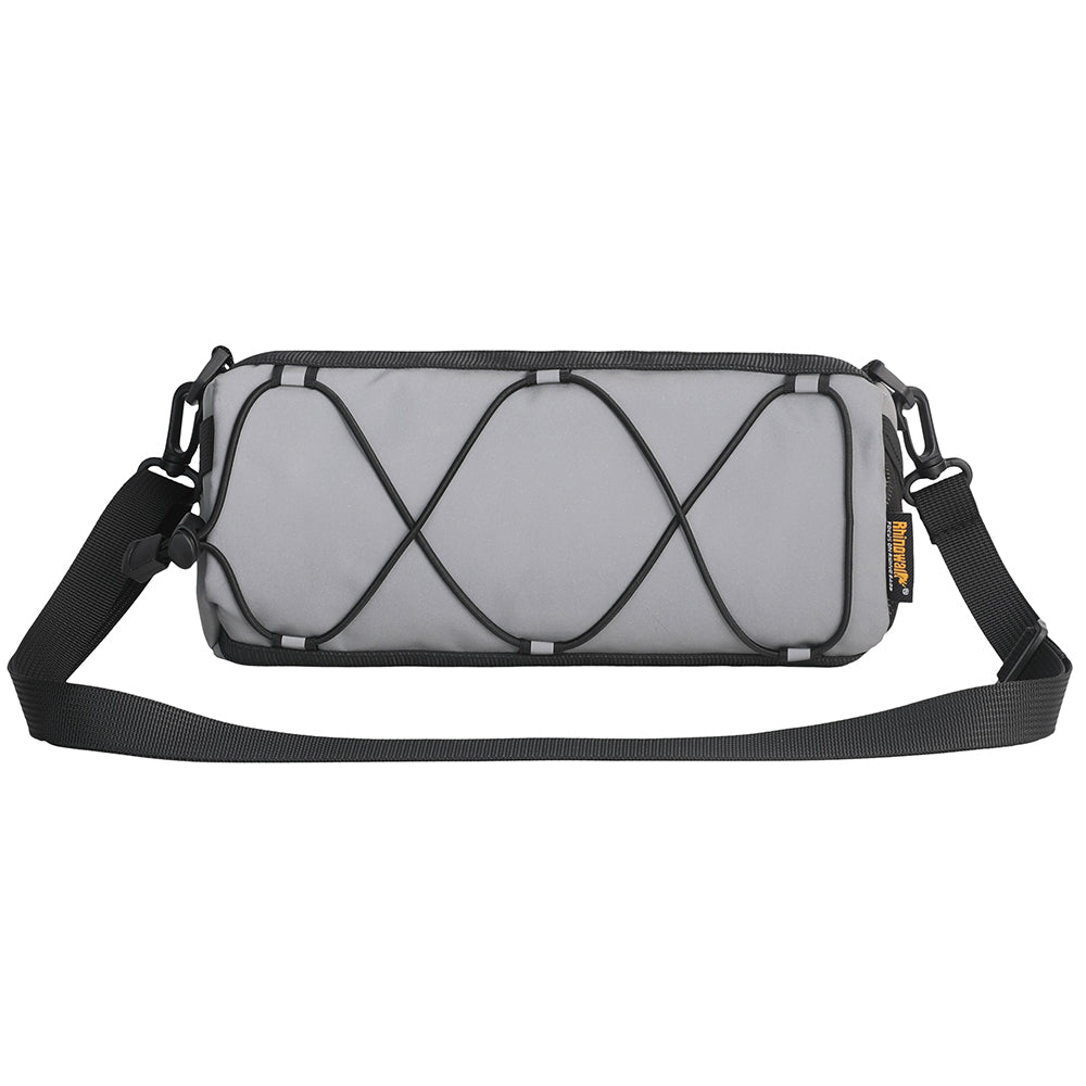RHINOWALK RK9103 Reflective Polyester+PU Bicycle Handlebar Bag with Shoulder Strap RHINOWALK RK9103 Reflective Polyester+PU Bicycle Handlebar Bag with Shoulder Strap